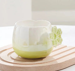 CERAMIC CHERRY BLOSSOM MUG SET