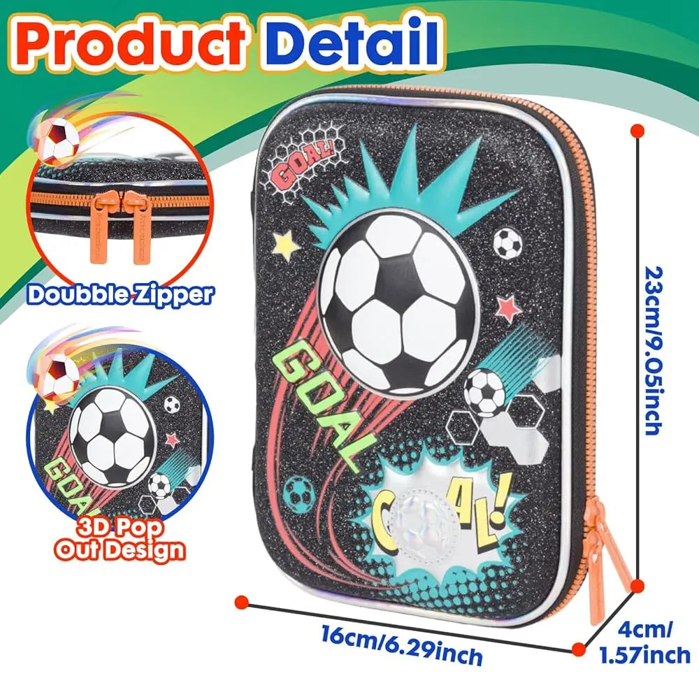 VEST FOOTBALL STATIONERY SET SPARKLES
