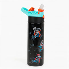 BLACK ADVENTUROUS FLIP WATER BOTTLE - Sparkles