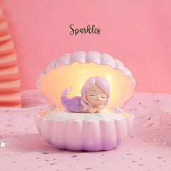 FANTASY MERMAID SHELL LAMP
