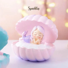 FANTASY MERMAID SHELL LAMP