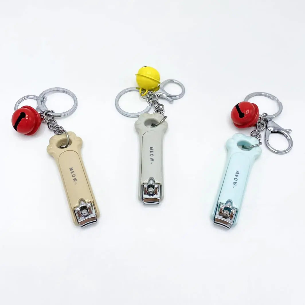 CUTEST NAIL CLIPPER KEYCHAIN SPARKLES
