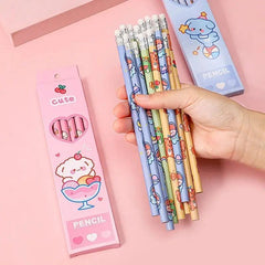 CUTE 6 X PENCILS SET