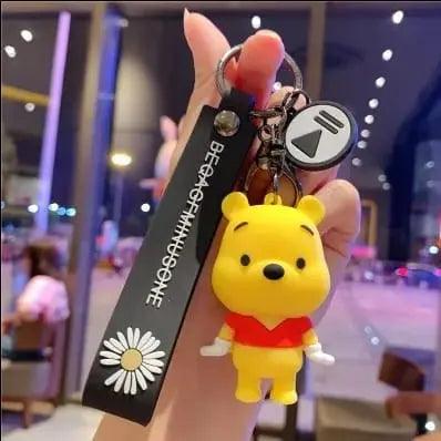 WINNIE THE POOH KEYCHAIN SPARKLES