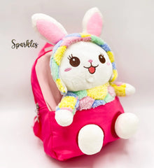 CUTE HAPPY PLUSH BACKPACK