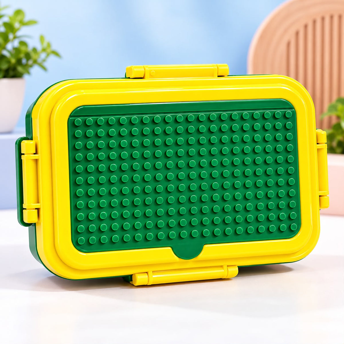 COOL & PRACTICAL STAINLESS STEEL COMPARTMENT LUNCH BOX