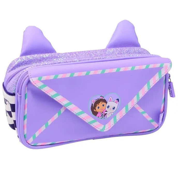 ORIGINAL GABBY'S DOLLHOUSE PENCIL CASE SPARKLES