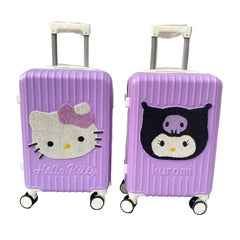 KAWAII RHINESTONE TRAVEL SUITCASE - Sparkles