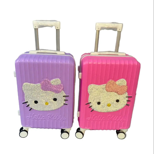 KAWAII RHINESTONE TRAVEL SUITCASE - Sparkles