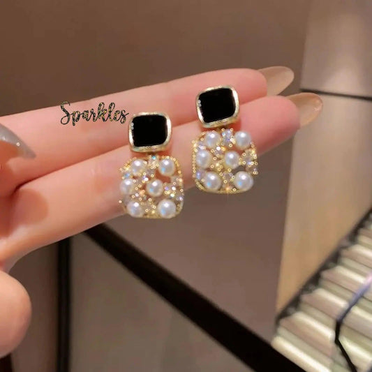 PERLE STUDS SPARKLES