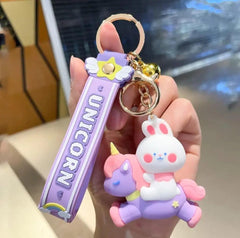 FLYING UNICORN KEYCHAIN