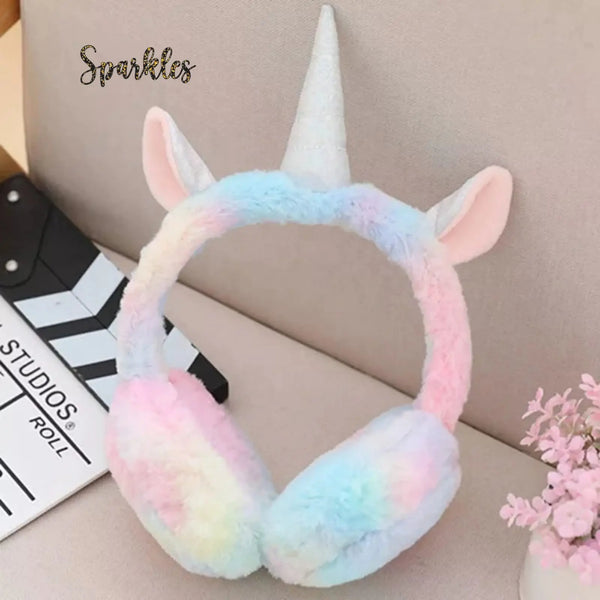 UNICORN EARMUFFS FOR WINTER