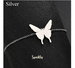 BUTTERFLY CHARM BRACELET