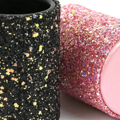 GLITTERY CYLINDER HOLDER