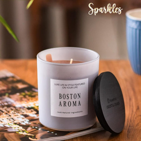 HOME FRAGRANCE BOSTON AROMA SCENTED CANDLE
