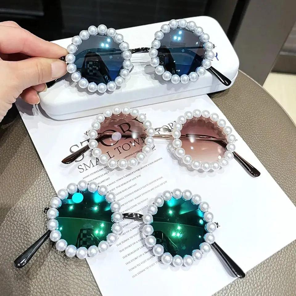 PEARL SUNGLASSES SPARKLES