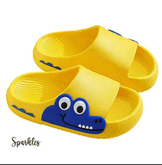 ADORABLE CROC SLIDERS