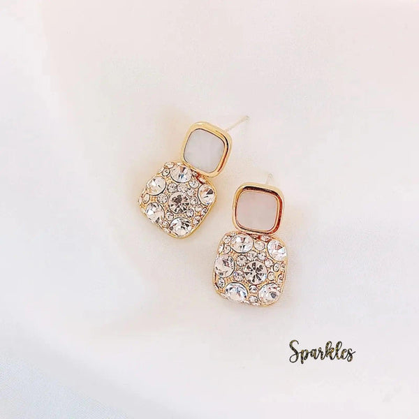RHINESTONE EARRINGS