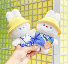 BUNNY STUFFED KEYCHAIN