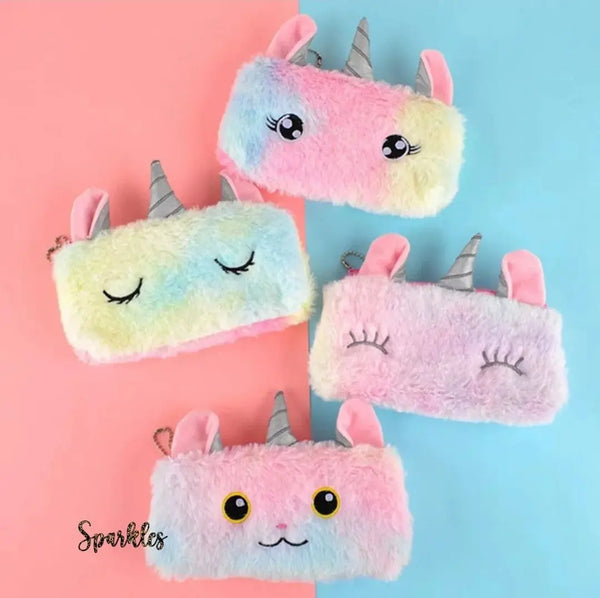 UNICORN PLUSH POUCH