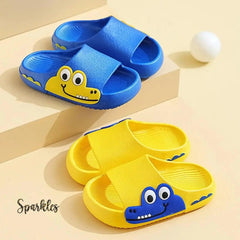 ADORABLE CROC SLIDERS