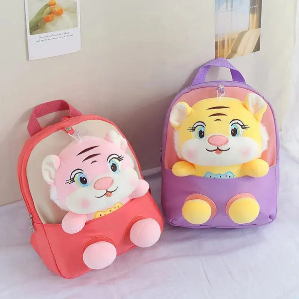 TIGER PLUSH BACKPACK