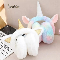 UNICORN EARMUFFS FOR WINTER