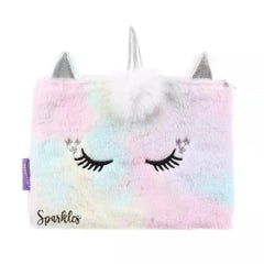 UNICORN PLUSH POUCH SPARKLES