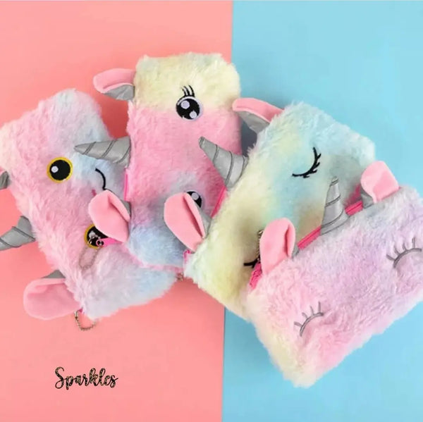 UNICORN PLUSH POUCH