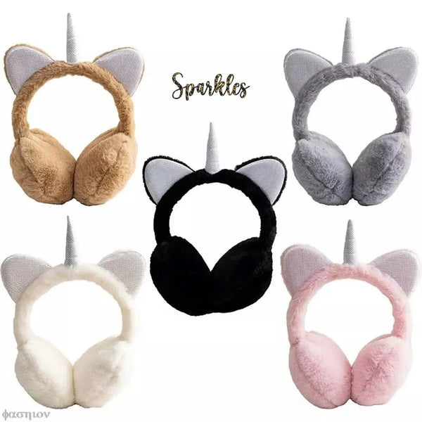 PLUSH EARMUFFS FOR WINTER