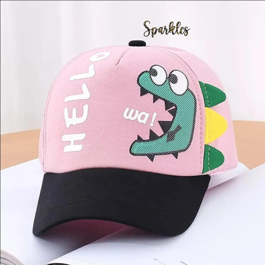 HELLO DINO CAP SPARKLES