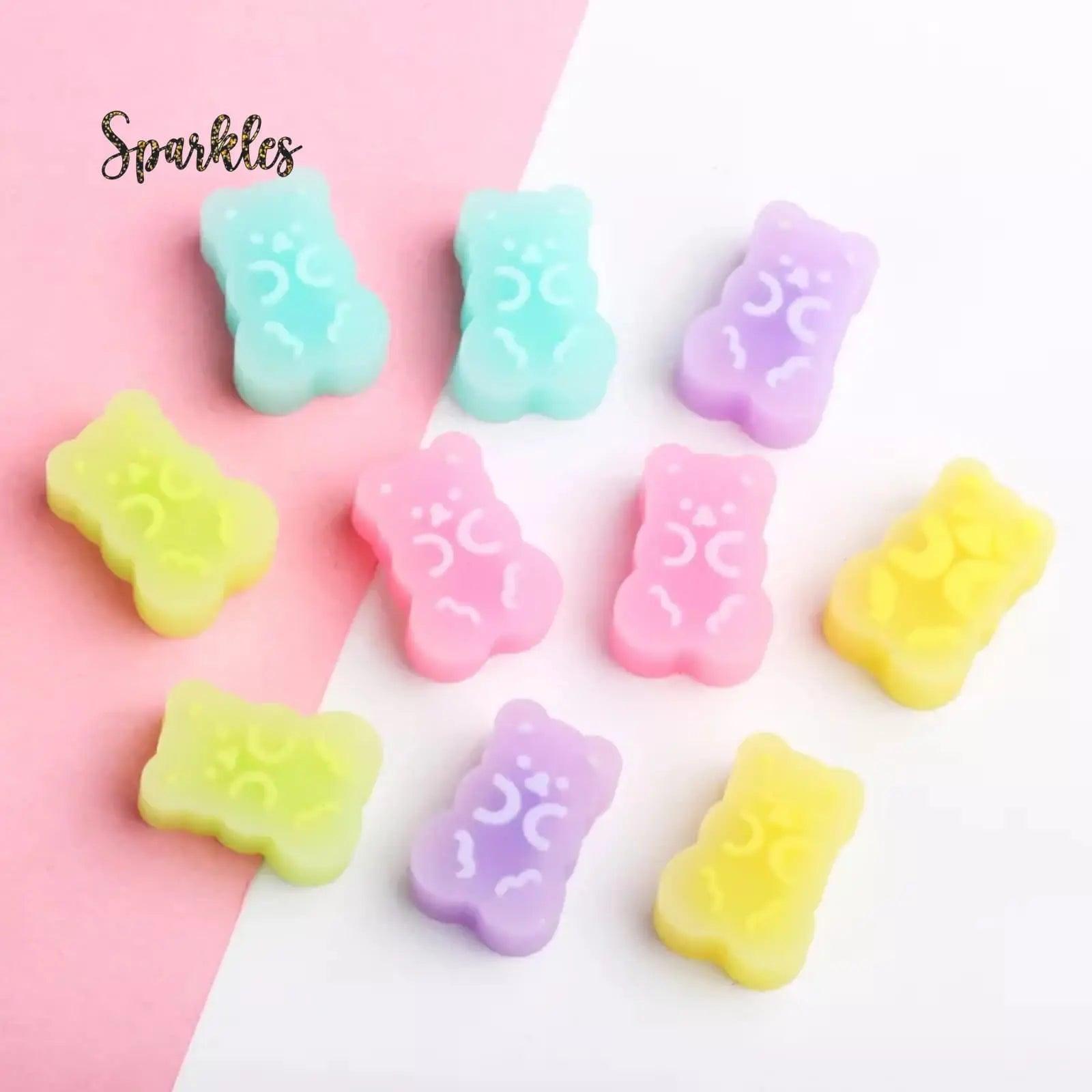 GUMMY BEAR ERASERS SPARKLES