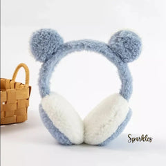 CUTE PLUSH EARMUFFS FOR WINTER