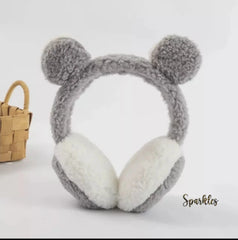 CUTE PLUSH EARMUFFS FOR WINTER