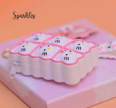 HELLO-KITTY KEY CHAIN POUCH