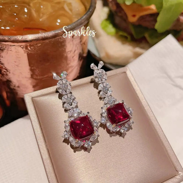 RUBY EARRINGS