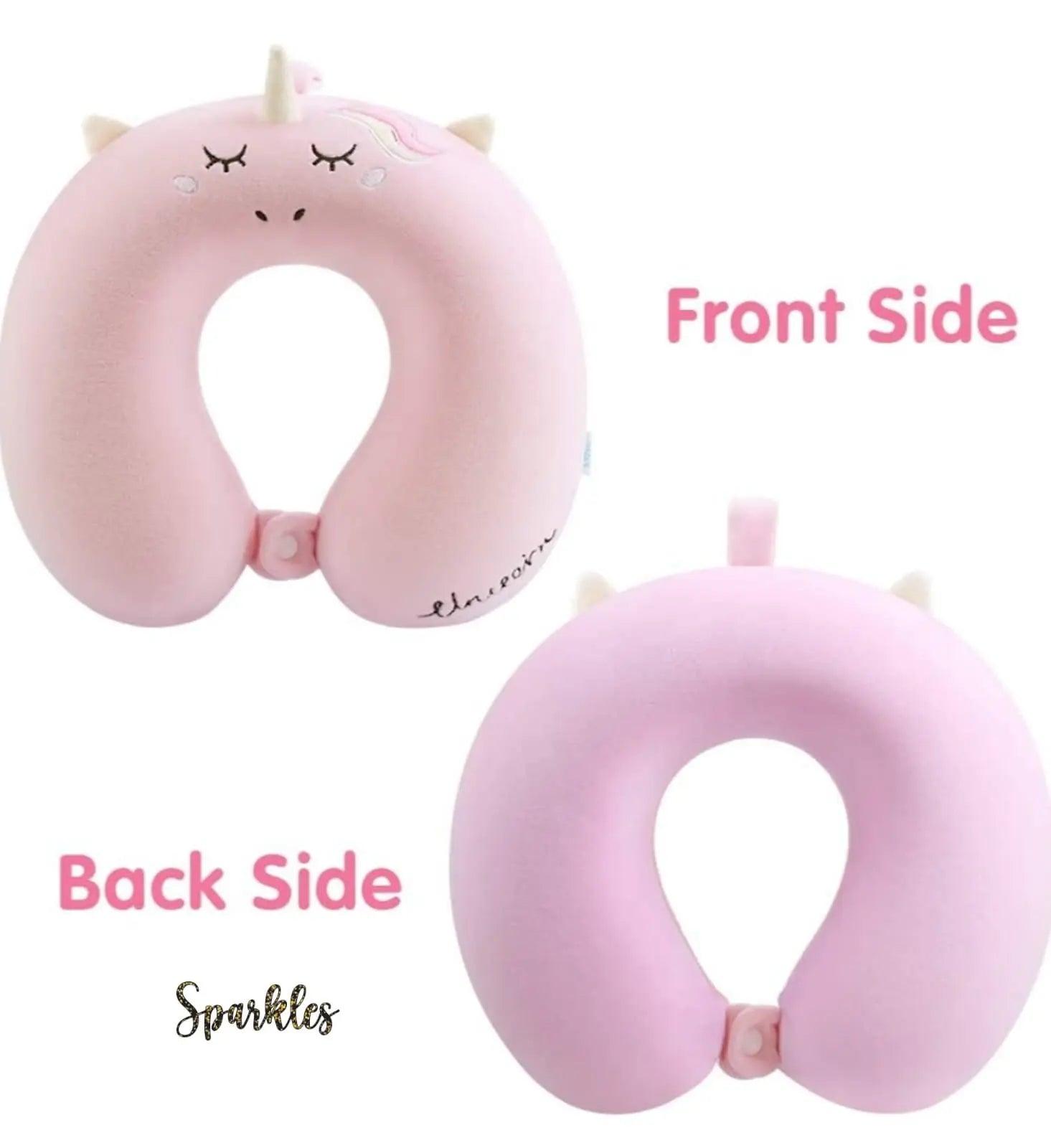 U-SHAPED PILLOW PLUSH SPARKLES