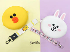 SILICONE POUCH SPARKLES