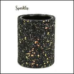 GLITTERY CYLINDER HOLDER