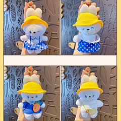 BUNNY STUFFED KEYCHAIN