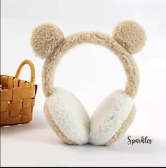 CUTE PLUSH EARMUFFS FOR WINTER