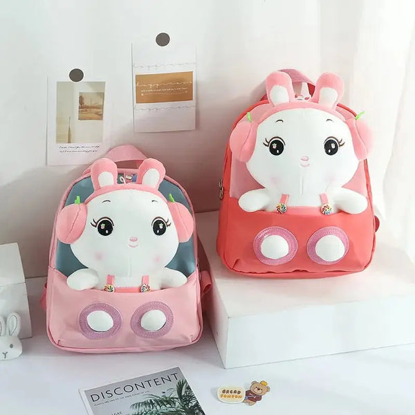 BUNNY PLUSH BACKPACK