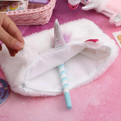 UNICORN PLUSH POUCH SPARKLES