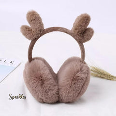 REINDEER EARMUFFS FOR WINTER