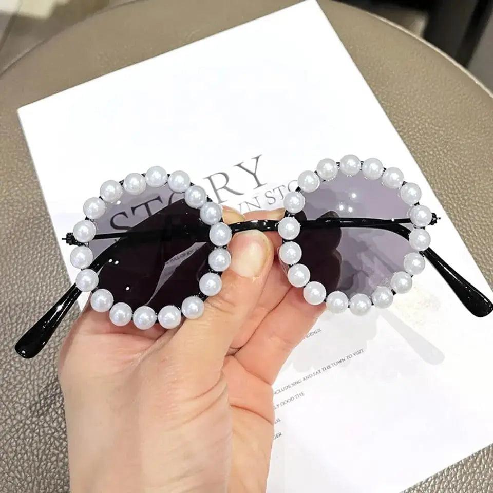 PEARL SUNGLASSES SPARKLES