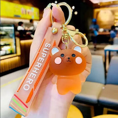 RESIN ANIMAL KEYCHAIN