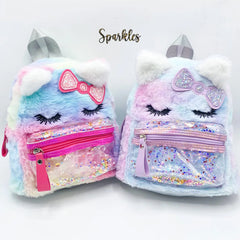 UNICORN STUFFED BACKPACK