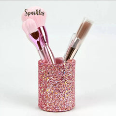 GLITTERY CYLINDER HOLDER