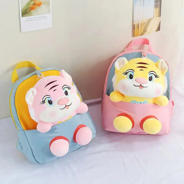 TIGER PLUSH BACKPACK