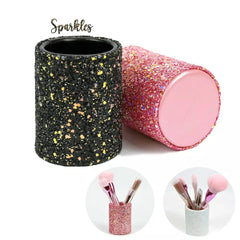 GLITTERY CYLINDER HOLDER